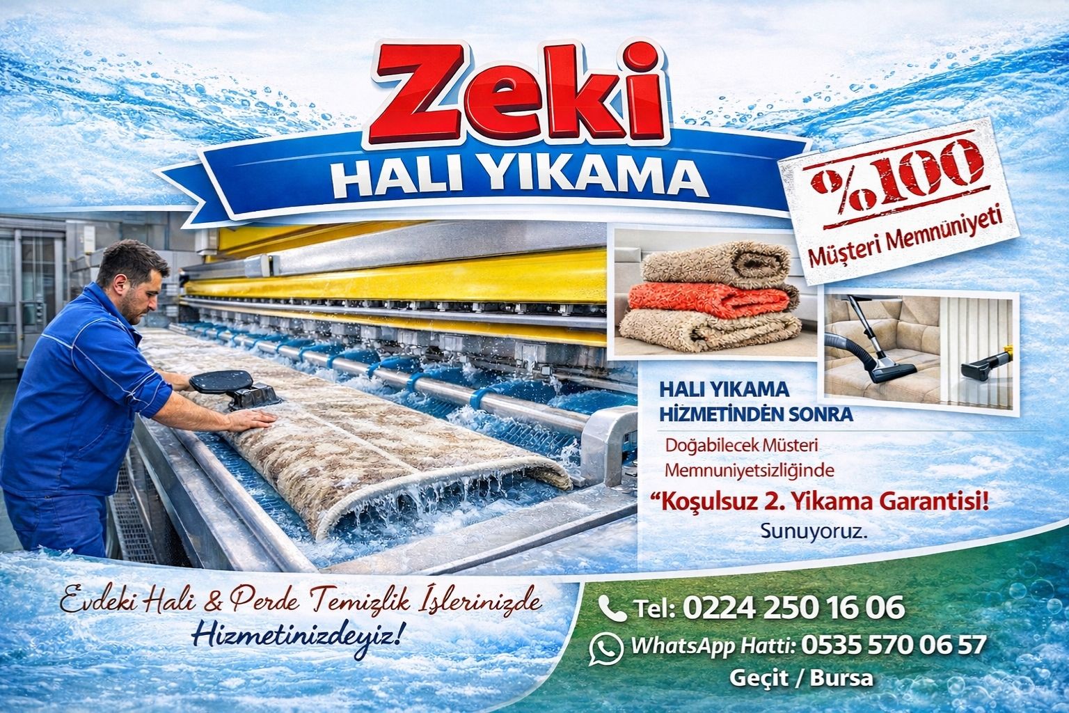 Bursa Geçit Halı Yıkama